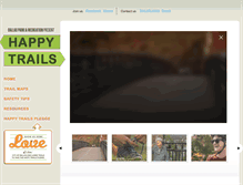 Tablet Screenshot of happytrailsdallas.com